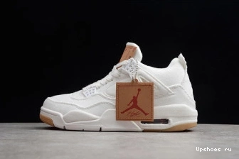 Levi's 100 Tag) White Retro Jordan AO2571 Air (Levi's 4 0803